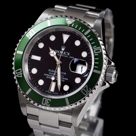 rolex submariner limited edition green price|Rolex Submariner green dial price.